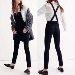 Madewell Black Overalls